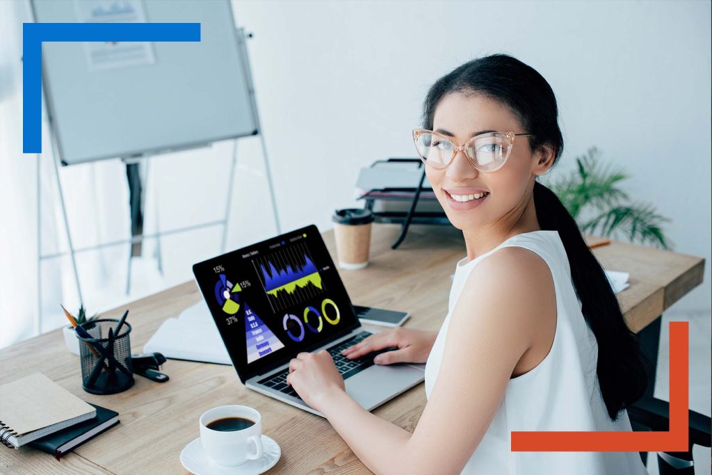 Dashboard illustrating real-time analytics with streaming charts updating instantly